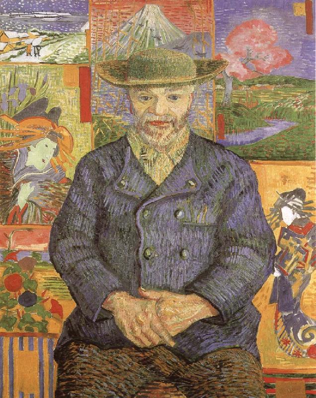 Vincent Van Gogh Portrait of Pere Tanguy